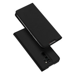 Etui Dux Ducis czarne + szkło płaskie do Xiaomi Redmi Note 8 Pro