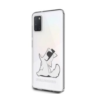 Etui Karl Lagerfeld do Samsung Galaxy M21 hardcase transparent Choupette Fun