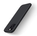 Elastyczne silikonowe etui Silicone Case do iPhone 12 5,4'' czarny