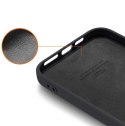 Elastyczne silikonowe etui Silicone Case do iPhone 12 6,1'' czarny