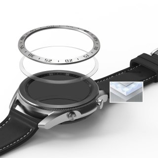 Ramka pierścień Ringke Bezel Styling do Samsung Galaxy Watch 3 45 mm srebrny