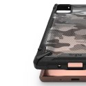 Etui pancerny pokrowiec z ramką Ringke Fusion X Design do Samsung Galaxy Note 20 czarny