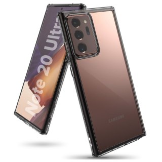 Etui pokrowiec z żelową ramką Ringke Fusion do Samsung Galaxy Note 20 Ultra czarny