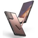 Etui pokrowiec z żelową ramką Ringke Fusion do Samsung Galaxy Note 20 Ultra czarny