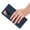 Etui pokrowiec z klapką DUX DUCIS Skin Pro do Samsung Galaxy Note 20 Ultra niebieski