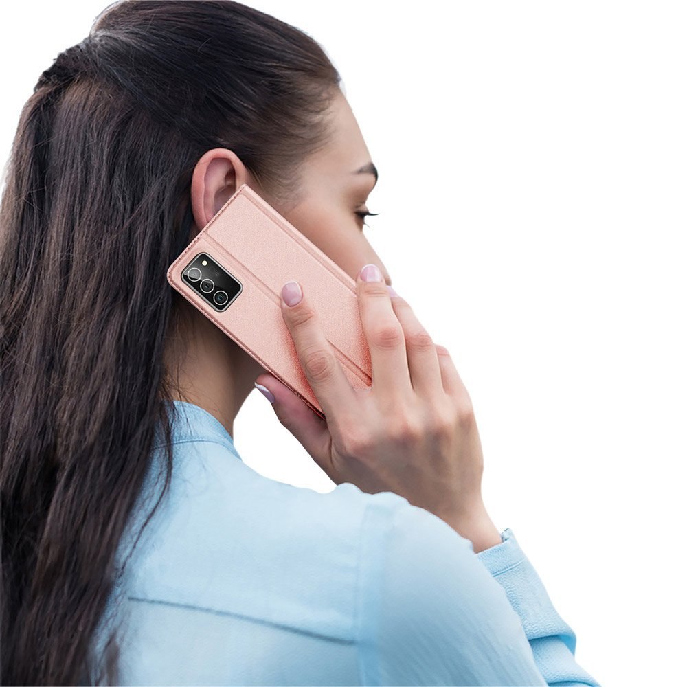 Etui pokrowiec z klapką DUX DUCIS Skin Pro do Samsung Galaxy Note 20 różowy