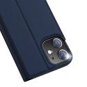 Etui pokrowiec z klapką DUX DUCIS Skin Pro do iPhone 12 6,1'' niebieski