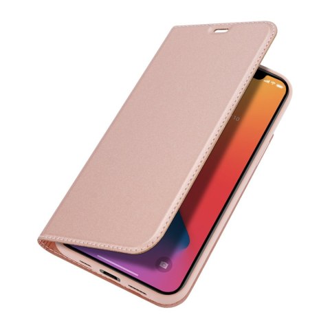 Etui pokrowiec z klapką DUX DUCIS Skin Pro do iPhone 12 6,1'' różowy