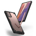 Etui pancerny pokrowiec z ramką Ringke Fusion X do Samsung Galaxy Note 20 czarny