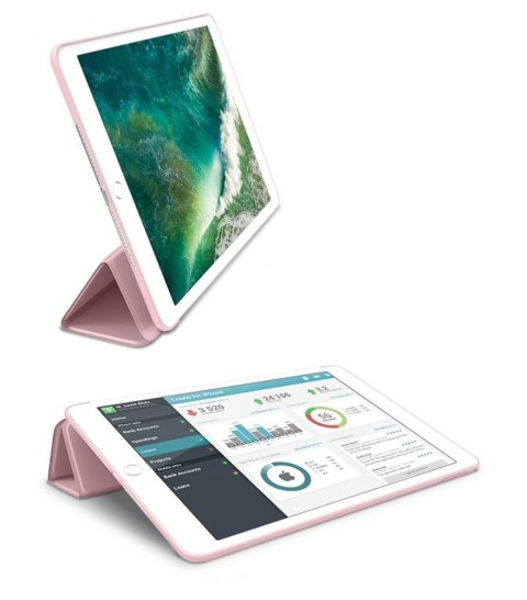 Etui Tech-Protect Smartcase do iPad 6 - 9.7 2017 / 2018 rose gold