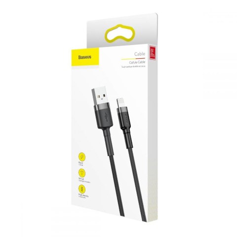 Mocny Kabel Usb Do Lightning Iphone Ipad Przewód Oplot 2.4a 50cm Baseus