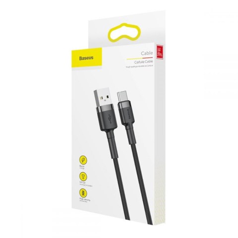 Szybki Kabel Usb/usb-c Quick Charge Mocny Przewód Do Telefonu 0,5m Baseus