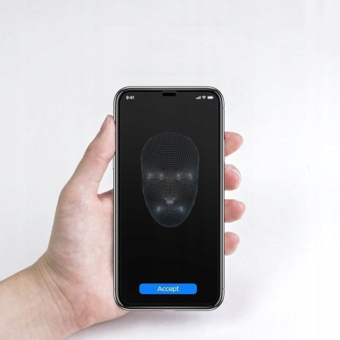 SZKŁO HARTOWANE SPIGEN GLASS FC IPHONE XR BLACK