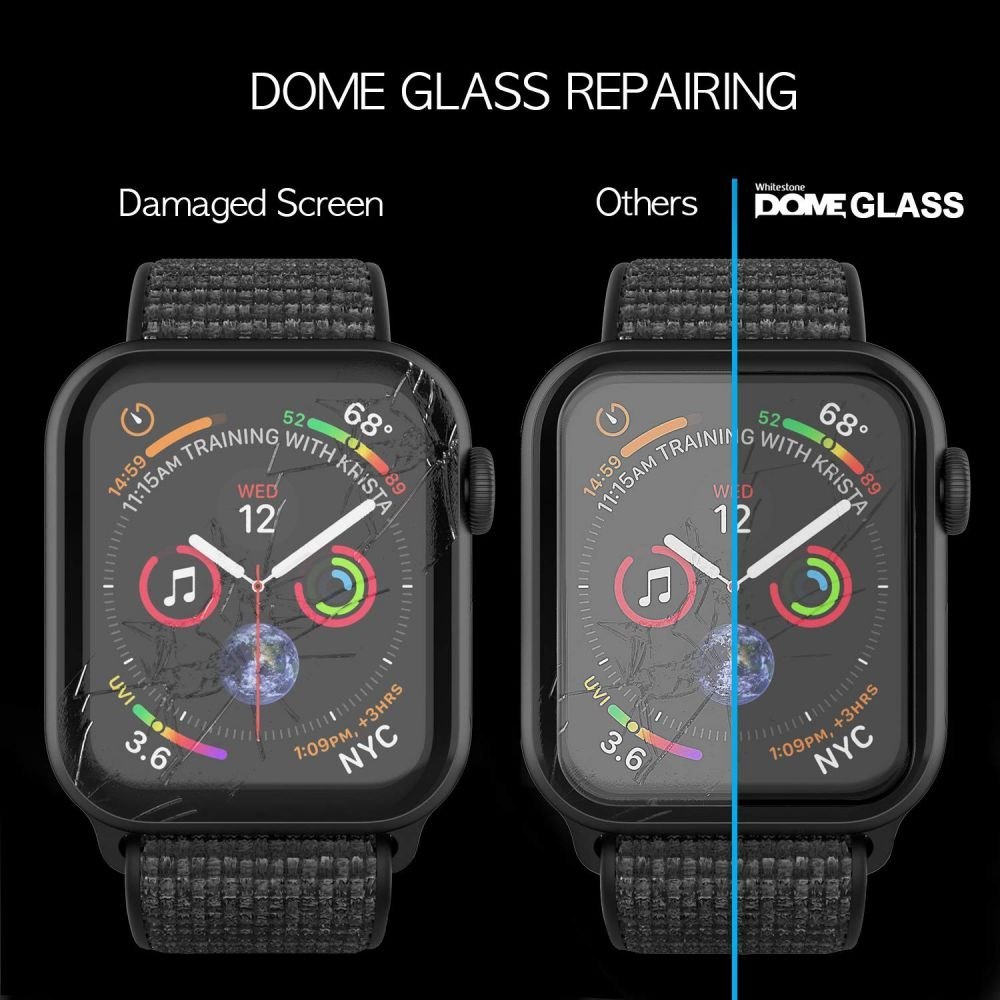 Szkło Hartowane Whitestone Dome Glass do Apple Watch 4 / 5 / 6 / SE (44mm)