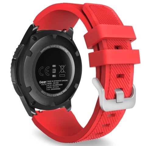 Pasek Smoothband do Samsung Galaxy Watch 46MM czerwony