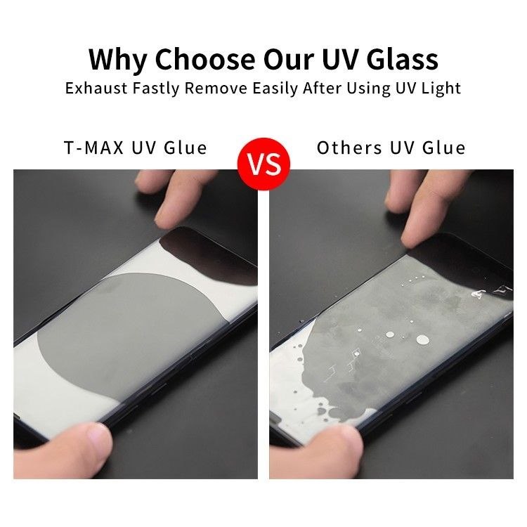 Szkło Hartowane UV T-Max + Lampa do Huawei P30 Pro