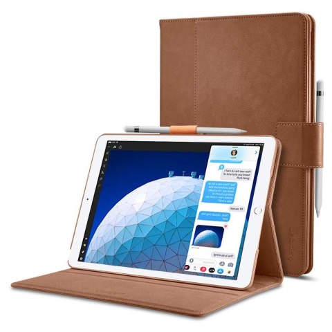 Etui Spigen Stand Folio do iPad Air 3 2019 Brown