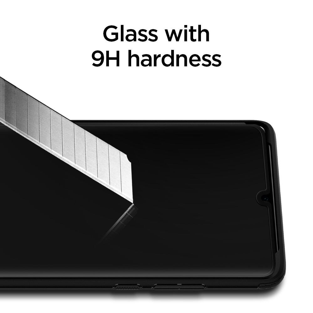 Szkło Hartowane Spigen Glas.tr Slim do Huawei P30 Pro Black