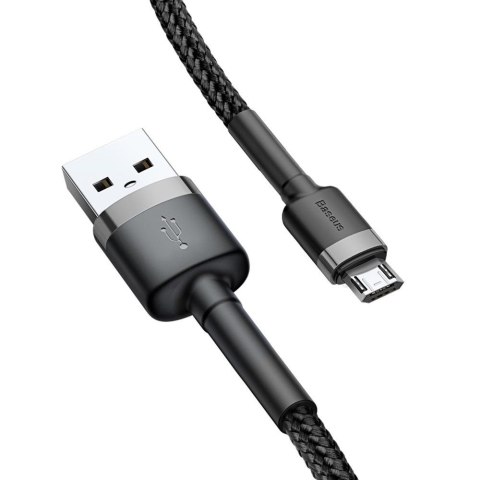 Mocny Kabel Przewód Usb-a Usb Typu Micro Szybkie Ładowanie Qc 2a 3m Baseus