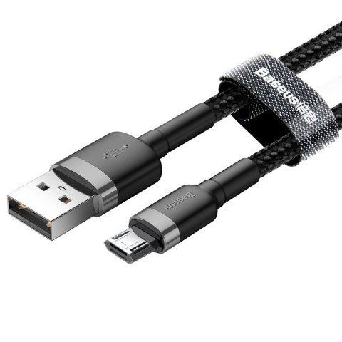 Mocny Kabel Przewód Usb-a Usb Typu Micro Szybkie Ładowanie Qc 2a 3m Baseus