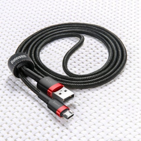 Mocny Kabel Przewód Usb-a Usb Typu Micro Szybkie Ładowanie Qc 2a 3m Baseus