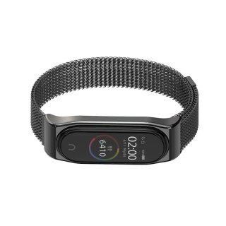 Bransoleta Milaneseband do Xiaomi Mi Band 3 / 4 czarny