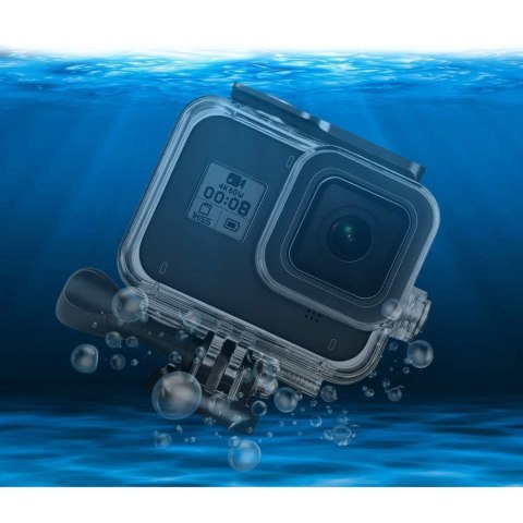 Etui wodoodporne do GoPro Hero 8 BezbarwneEtui wodoodporne do GoPro Hero 8 Bezbarwne