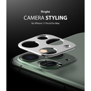 Nakładka na aparat Ringke Camera Styling do iPhone 11 Pro Silver