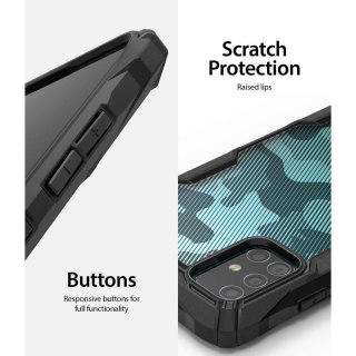 Etui Ringke Fusion X do Samsung Galaxy A71 Camo Black