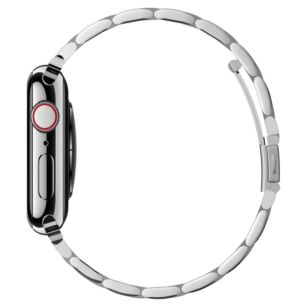 Bransoleta Spigen Modern Fit Band do Apple Watch 2 / 3 / 4 / 5 / 6 / SE (38/40MM) srebrny
