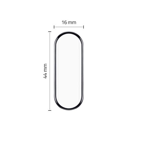 Szkło Hybrydowe Hofi Hybrid Glass Xiaomi Mi Band 4 Black