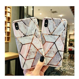 Etui Marble do Samsung Galaxy A51 Pink