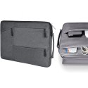 Etui Tech-protect Pocket do Laptopa 14 Dark Grey