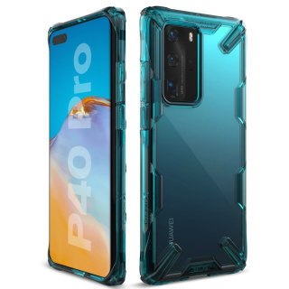 Etui Ringke Fusion X do Huawei P40 Pro Turquoise Green