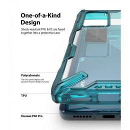 Etui Ringke Fusion X do Huawei P40 Pro Turquoise Green