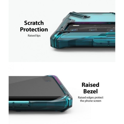 Etui Ringke Fusion X do Huawei P40 Pro Turquoise Green