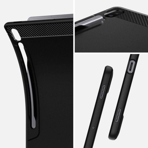 Etui Spigen Rugged Armor do Samsung Galaxy Tab S6 10.5 Czarny Mat