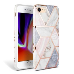 Etui Marble do iPhone 7 / 8 / SE 2020 Pink