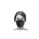 Maska ochronna na twarz maseczka wielkorazowa czarna