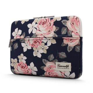 Etui Pokrowiec do Laptopa 13-14" Canvaslife Sleeve Navy Rose