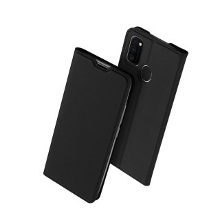 Etui z klapką DUXDUCIS Skinpro do Samsung Galaxy M21 / M30s czarny