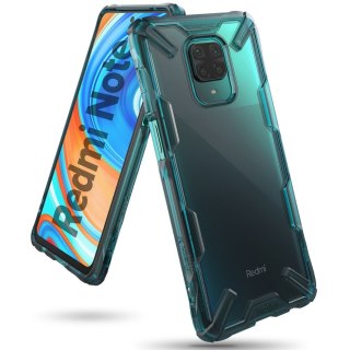 Etui Ringke Fusion X do Xiaomi Redmi Note 9s / 9 Pro / 9 Pro Max Turquoise Green