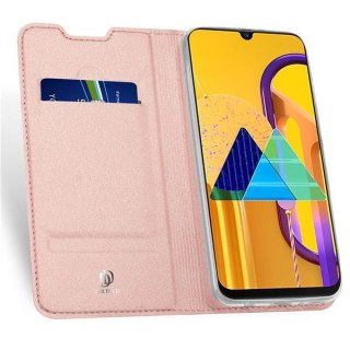 Etui z klapką DUXDUCIS Skinpro do Samsung Galaxy M21 jasnoróżowy