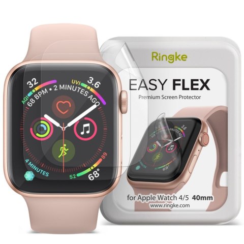 3x Folia Ochronna Ringke Easy Flex do Apple Watch 4 / 5 / 6 / SE 40mm