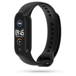 Gumowy pasek Iconband do Xiaomi Mi Band 5 czarny