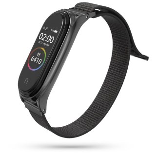 Pasek Nylon do Xiaomi Mi Band 5 czarny