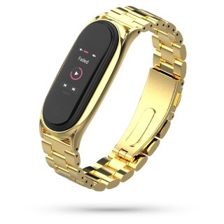 Bransoleta Stainless do Xiaomi Mi Band 5 Gold