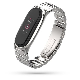 Bransoleta Stainless do Xiaomi Mi Band 5 srebrny