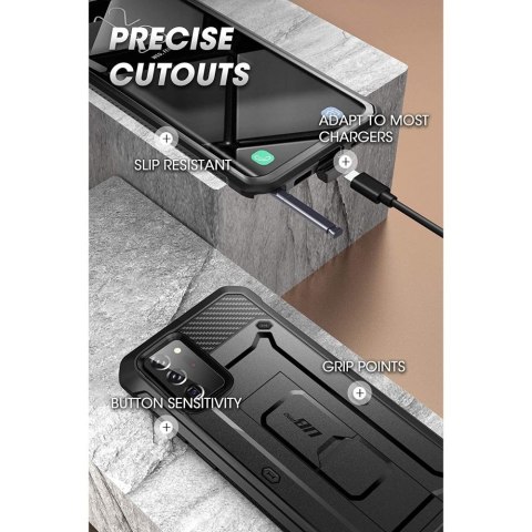 Etui SUPCASE Unicorn BEETLE PRO Galaxy Note 20 Ultra BLACK