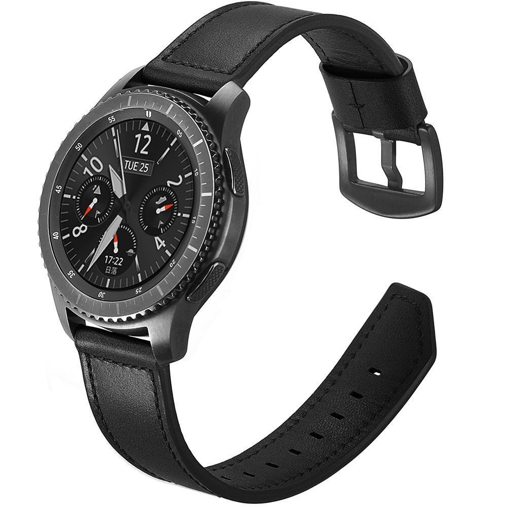 Pasek Skórzany Herms do Samsung Galaxy Watch 3 41mm Black